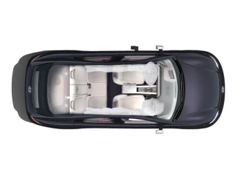 Sept airbags pour plus de sécurité.