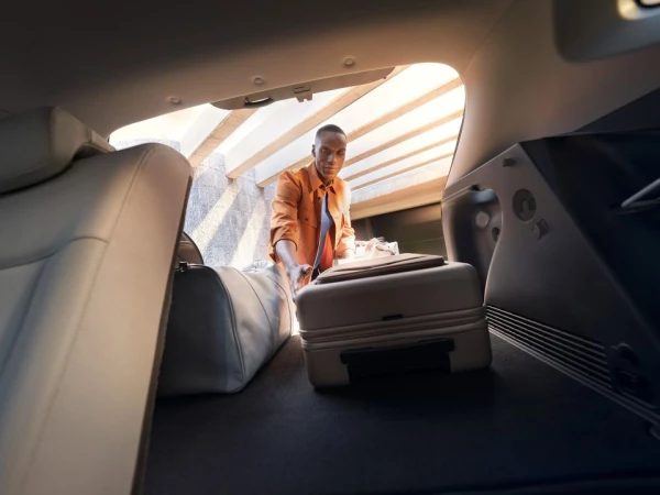 Un espace de chargement plus grand et plus polyvalent.