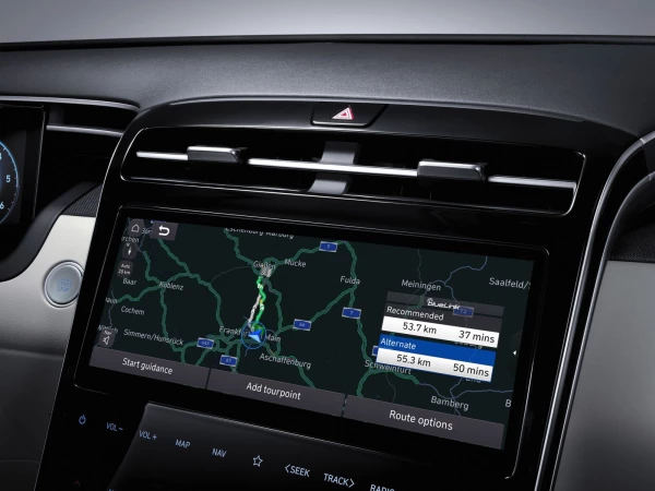 Intérieur de la Tucson Hybrid