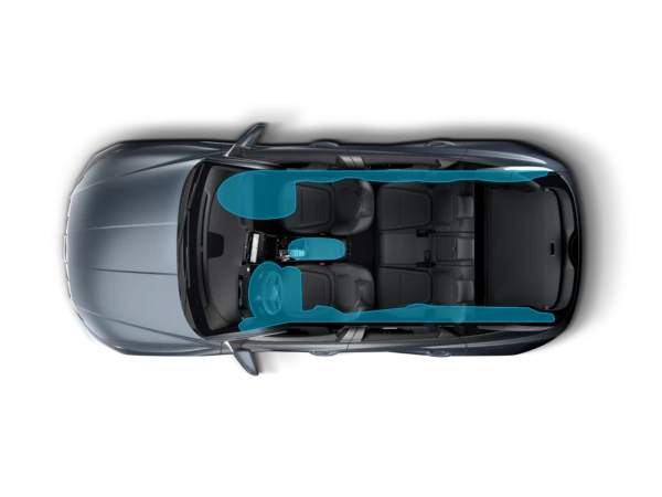 7 airbags. Rien de moins.