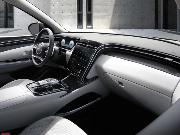 Intérieur de la Tucson Hybrid